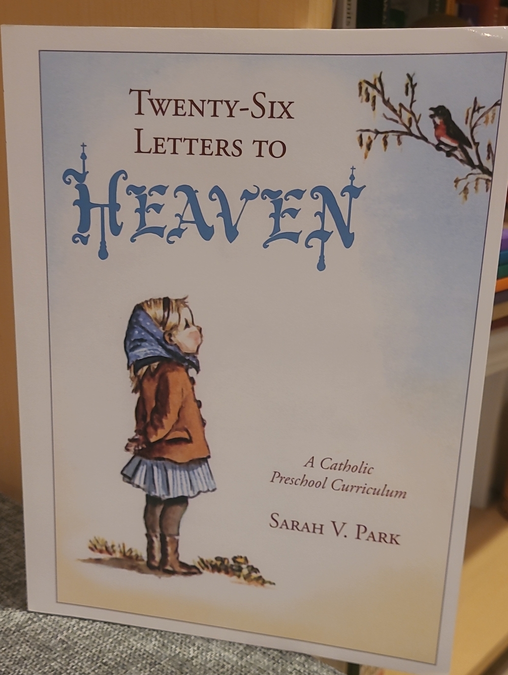 Twenty-Six Letters to Heaven - Illustrated Children's Curriculum - Blue, Brown